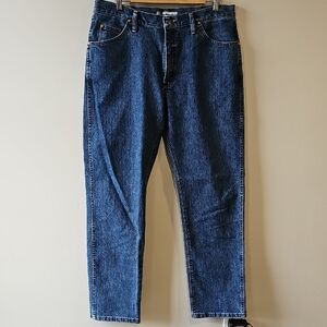 Wrangler Advanced Comfort Regular Fit 36x34 Straight Leg Jeans